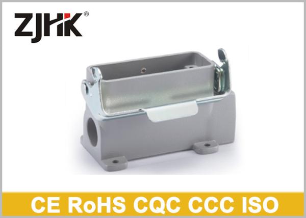 Buy cheap Electric Male Female Connectors Db25 Metal Hood H16A-SF-1L-PG16 Surface Mount Housing from wholesalers