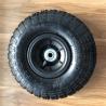 Buy cheap 350 4 Grey Plastic Rim Pneumatic Trolley Wheels 10 Inch Hand Trolley Wheel Replacement from wholesalers