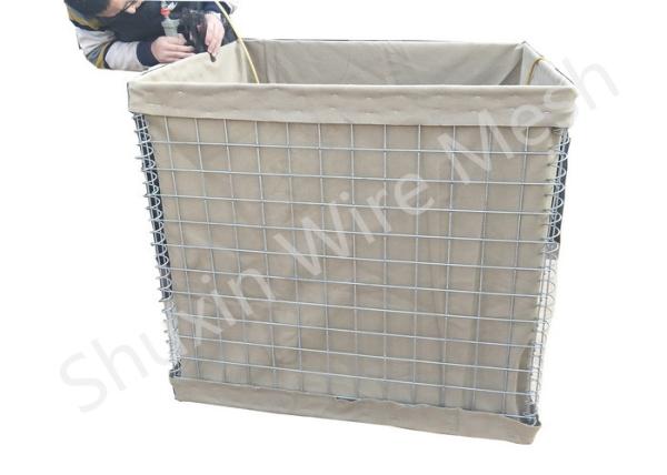 Buy cheap Military Sand Filled Defensive Barriers , SXl1 - SXl10 Welded Defensive Bastion from wholesalers