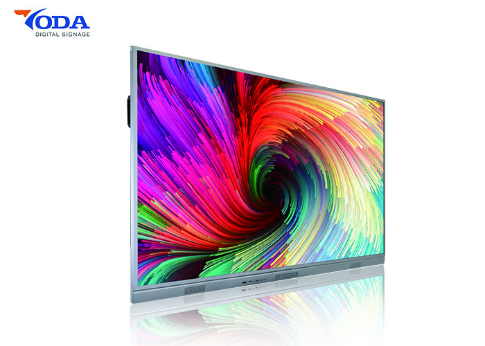 65 Inch 350cd/M2 LCD Interactive Touch Screen Display For Classroom Teaching