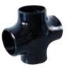Buy cheap Weld Metal Carbon Steel 4 Way Cross Pipe Connector Fittings MSS SP75 Gr B from wholesalers