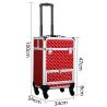 Buy cheap Large Capacity Aluminum Makeup Case With 4 Retractable Trays from wholesalers