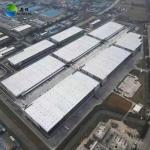 H Prefabricated Steel Buildings Bolt Connection And Welded Connection For