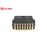 Buy cheap OBD 2 OBDII Female Connector With Right Angle Pin Bent Towards the Wide Side from wholesalers