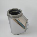 6 Inch 316l Stainless Steel Insulated 90 Degree Tee Fitting Including Drain Cap