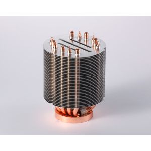 China Customized Copper CPU Heatsink IP55 Anodizing / Passiviation OEM/ODM on sale