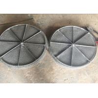 Buy cheap Stainless Steel Mesh / Wire Mesh Demister Light Weight Easy Maintenance product