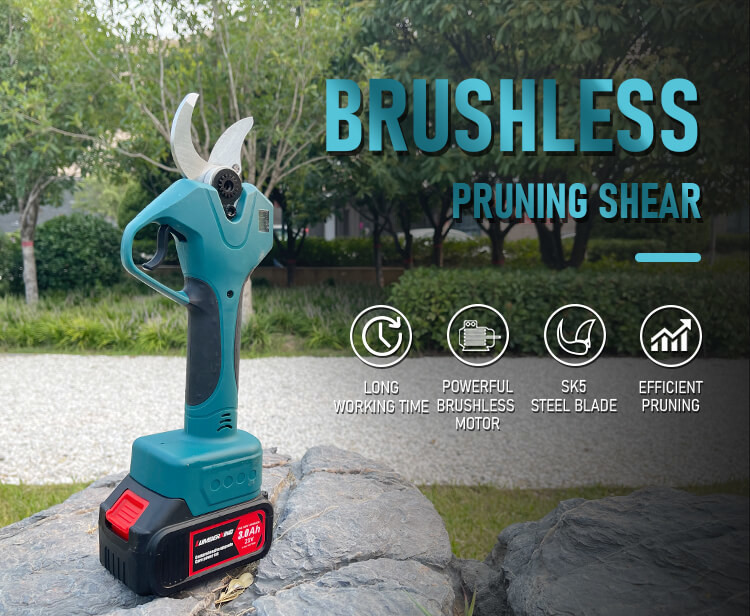 Customization Mini Portable Lithium Electric Scissors Rechargeable Tree Trimmer