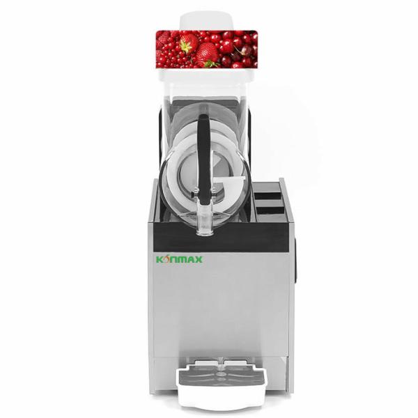 Buy cheap ABS SS Slush Puppie Milkshake Machine Magnetic Transmission 15L 500W R404a from wholesalers
