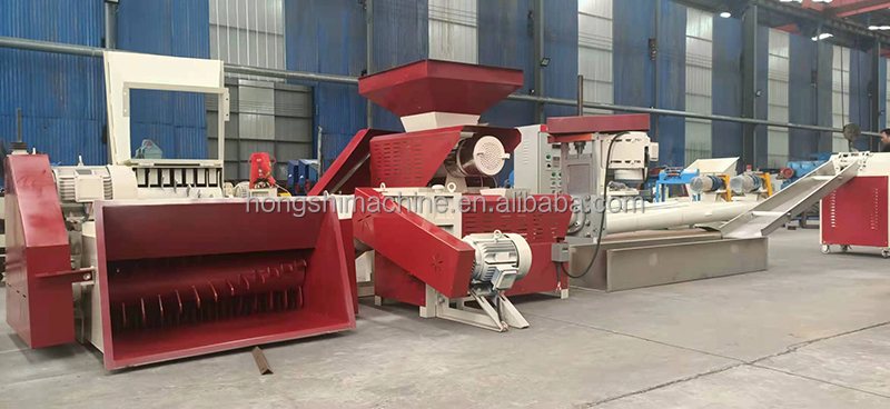 Waste Eva PU Foam Plastic Recycle Machine Production Line