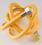 304 Stainless Steel Corrugated Flexible Metal Hose 1500mm Length