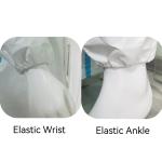Anti Static Tyvek 400 Coveralls Type 5 6 Microporous Safety PPE Disposable