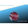 Buy cheap CRYSTAL heart paperweight/beveled heart crystal paperweight/crystal circle paperweight from wholesalers