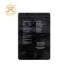 Buy cheap 180 Microns Stand Up Gusseted Bags Fully Black Color from wholesalers