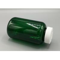 Buy cheap 140mm Height Plastic Vitamin Containers , Brown / Transparent Plastic Tablet product