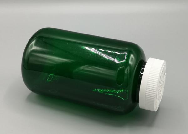 Buy cheap 140mm Height Plastic Vitamin Containers , Brown / Transparent Plastic Tablet Containers Pharmaceutical from wholesalers