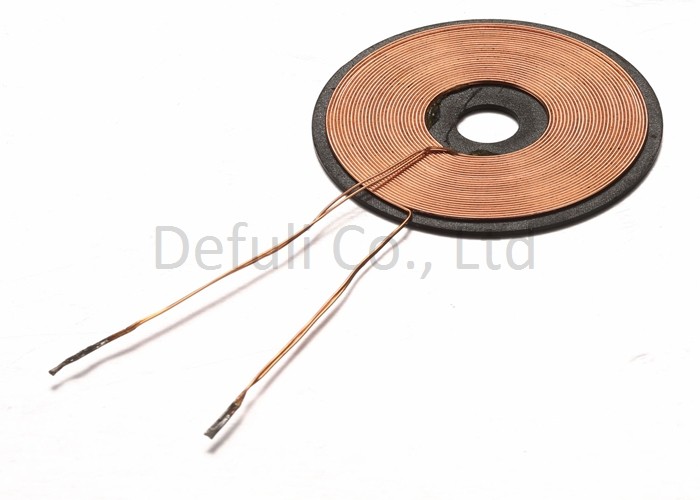 Flat Wire Linear Voice Coil , Air Core Rfid Transponder Coils 10.3mm ID