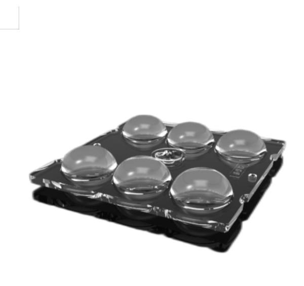 Buy cheap Multipurpose High Bay Light Lens 5050 90 Degree Plastic Material from wholesalers