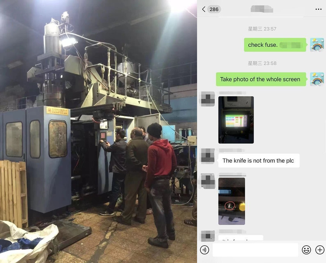 Industrial Hollow Blow Molding Machine High Speed Plastic Bottle Blowing Machine
