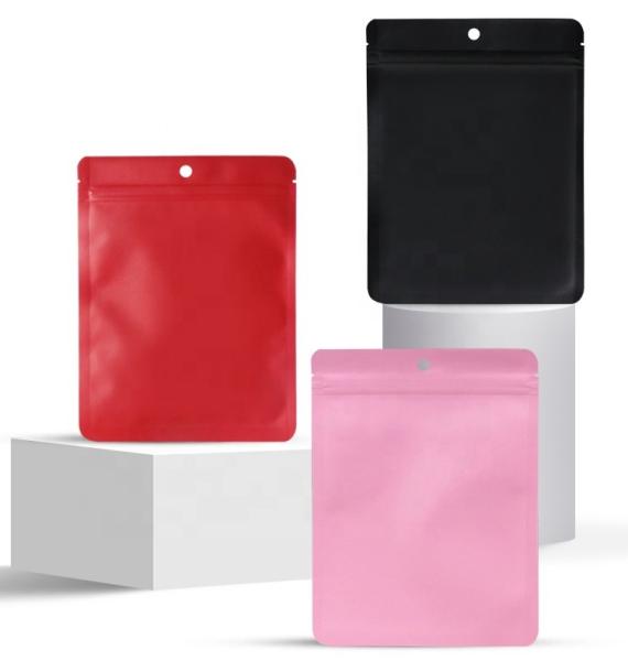 colorful plastic paper bag with zipper food grade paper bag kraft paper bag heat