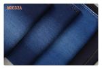 Dark Blue Slub Twill Cotton Polyester Fake Knitted Denim Fabric