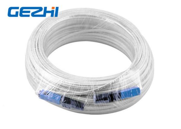 Buy cheap 100 Meters Fiber Optic Patch Cord SC / SC SM SX Patch Cord FTTH Drop Cable from wholesalers