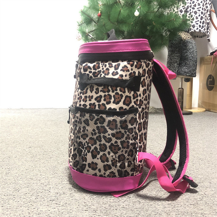 Latest Design Insulated Lunch Bag Leopard Colorful Picnic Backpack Insulated