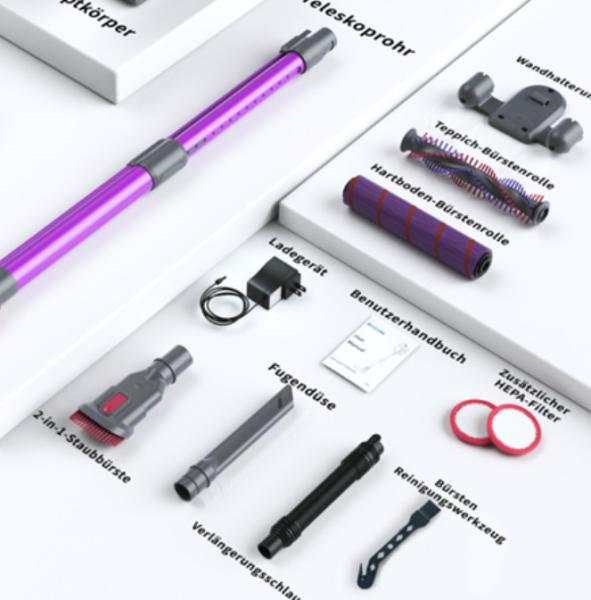 Buy cheap 2500mah Battery Stick Vacuum BLDC Motor Cordless Floor Vacuum from wholesalers