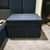Buy cheap Bedroom Bedside Table With 2 Drawers Solid Wood Frame Luxury Modern Furnitures product