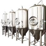 Automatic Control System 1200l Industrial United Beer Brewing Fermenter for