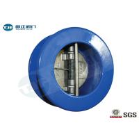 Buy cheap Dual Plate Check Valve , Cast Iron Wafer Type Non Return Valve PN 10 product