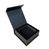 Buy cheap Recycled Materials Magnetic Gift Box with Black Matte Silver Stamp Logo and EVA Insert from wholesalers