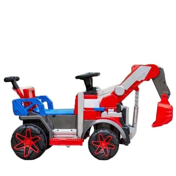 Buy cheap Unisex 6v All-electric Ride On Construction Truck Car with Music 2023 PP Plastic from wholesalers