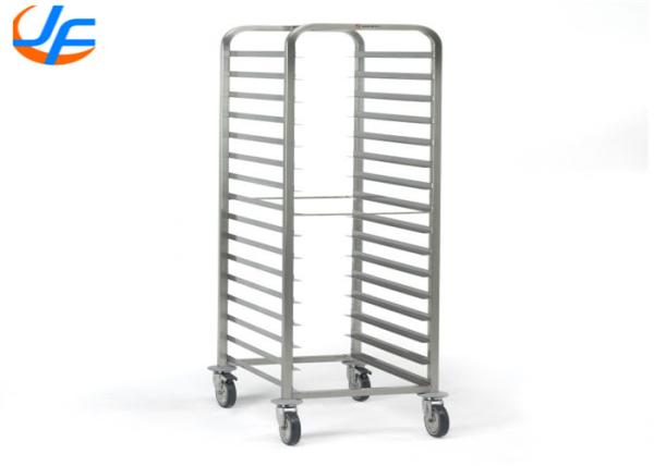 Buy cheap RK Bakeware China Foodservice NSF Custom Stainless Steel Oven Baking Tray Trolley Double Oven Rack from wholesalers