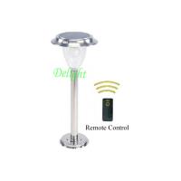 Buy cheap Stainless Steel Solar Lawn Lighting with remote control outdoor solar garden product