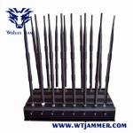 16 Antennas Remote Control 35W mobile phone scrambler
