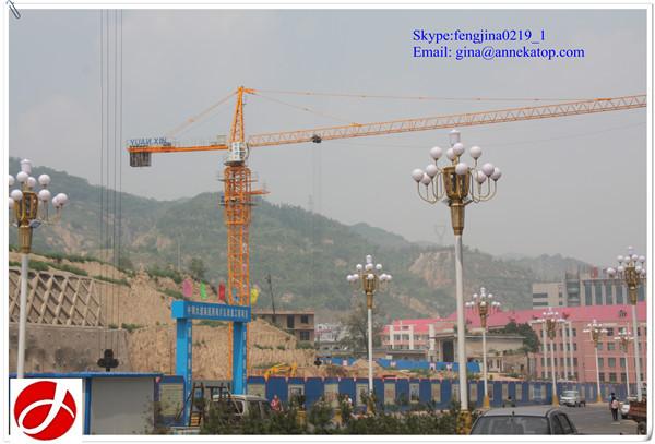 Buy cheap heavy machinery 16t QTZ125(7030) building tower crane price from wholesalers