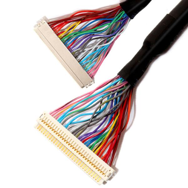 Buy cheap Extension 30PIN LVDS Cable Assembly , Df19-30s To Df19-30s Discrete Wire Lvds Cable from wholesalers