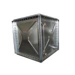 Thick Wall Hot Dipped Galvanized Pressed Steel Tank For Waste Water Storage
