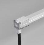 Transparent Light Integrated Led Strip End Cap For Aston 1615
