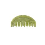 Green Body Combing Jade Skin Rejuvenation Jade Massaging Comb