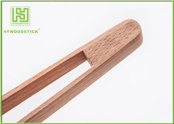 Buy cheap Beech Wood House Kitchen Wares 30cm Small Kitchen Tongs For Ice Food Salah Picker from wholesalers