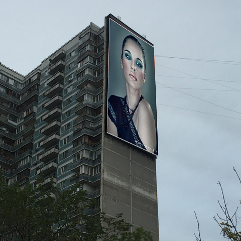 outdoor led mesh display
