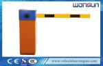 2mm Cold Rolled Steel Sheet Parking Barrier Systems Blue And White