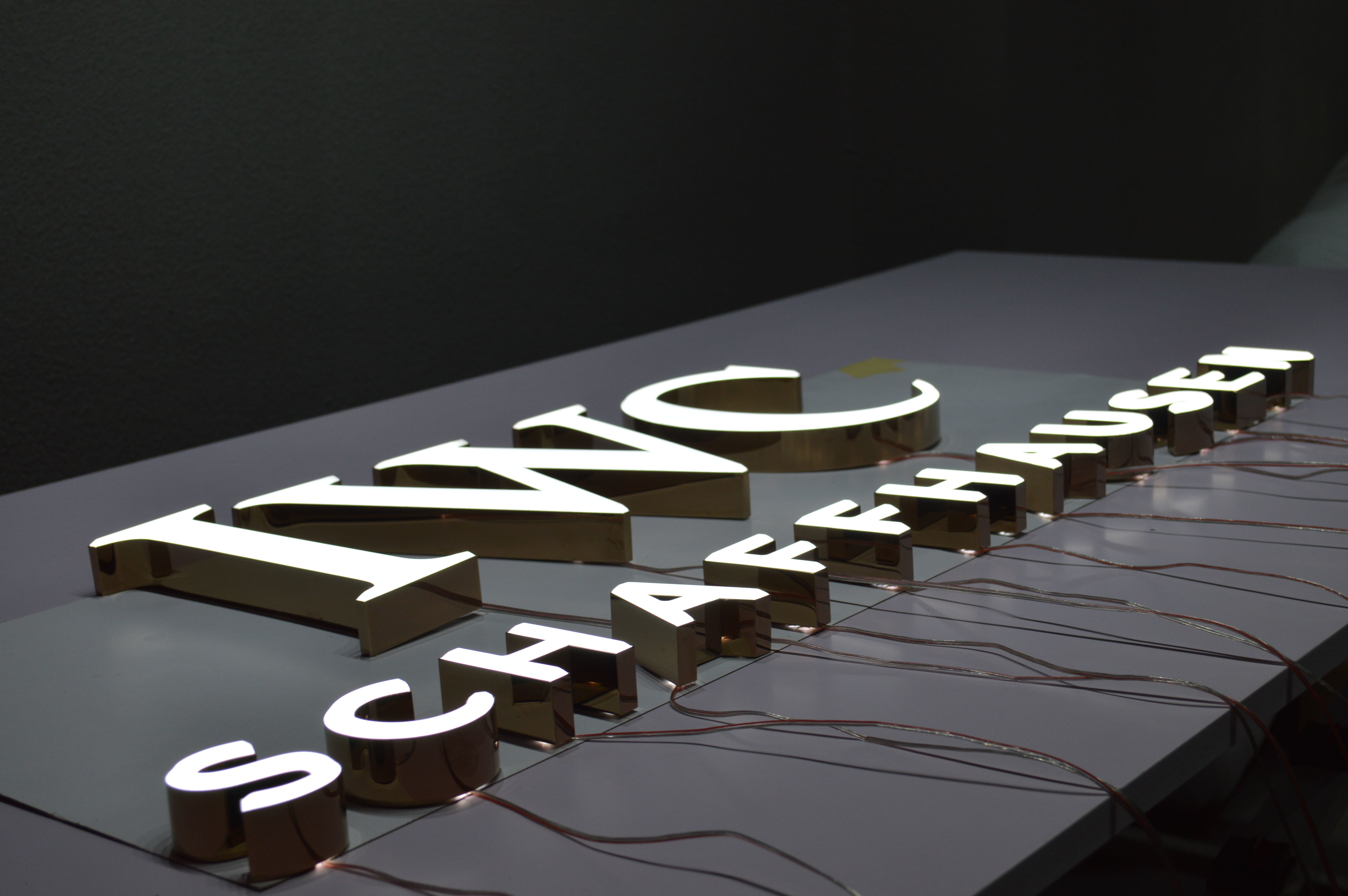 Diy Metal Embossing Letters , Acrylic Front Lit Channel Letters