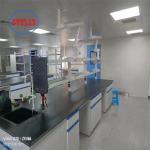 Customizable Chemistry Lab Furniture Modern Powder Coated Tables Integrated