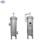 Multi Cartridge PP Melt Blown Water Filter Cartridge Housing 3 Elements 20 Inch