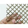 Buy cheap Antique 2mm Decorative Woven Wire Mesh Brass Stainless Steel Cabinets from wholesalers
