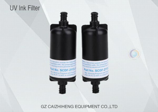 Buy cheap Black Plastic Solvent Ink Filter 50mm For UV Flatbed Printing Machine from wholesalers