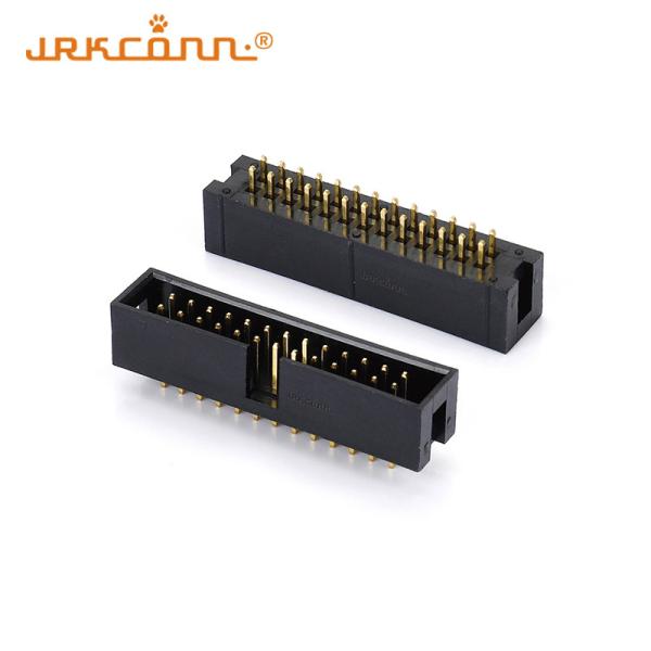 Buy cheap 180 Degree IDC Box Header Connector Straight Type 6 Pin - 64 Pin Male Sockets from wholesalers